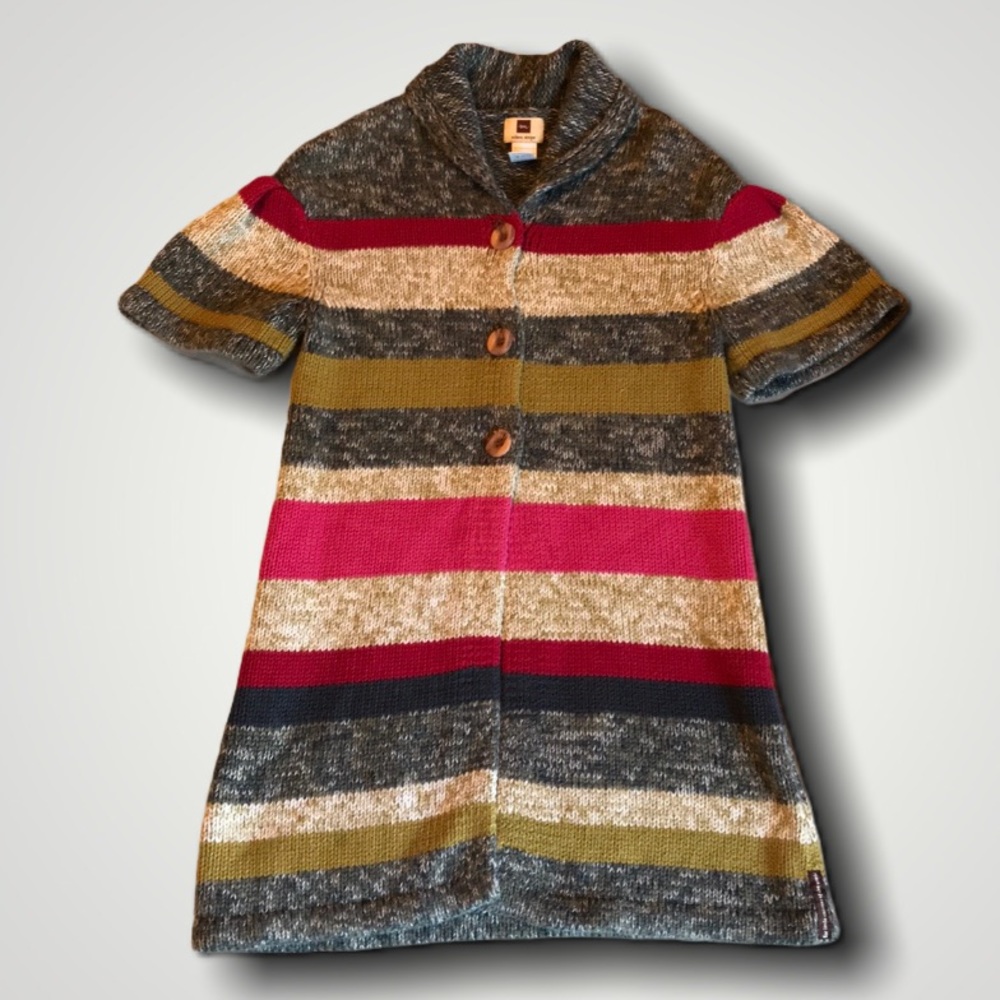 TEA Collection pima cotton cardigan sweater size 6